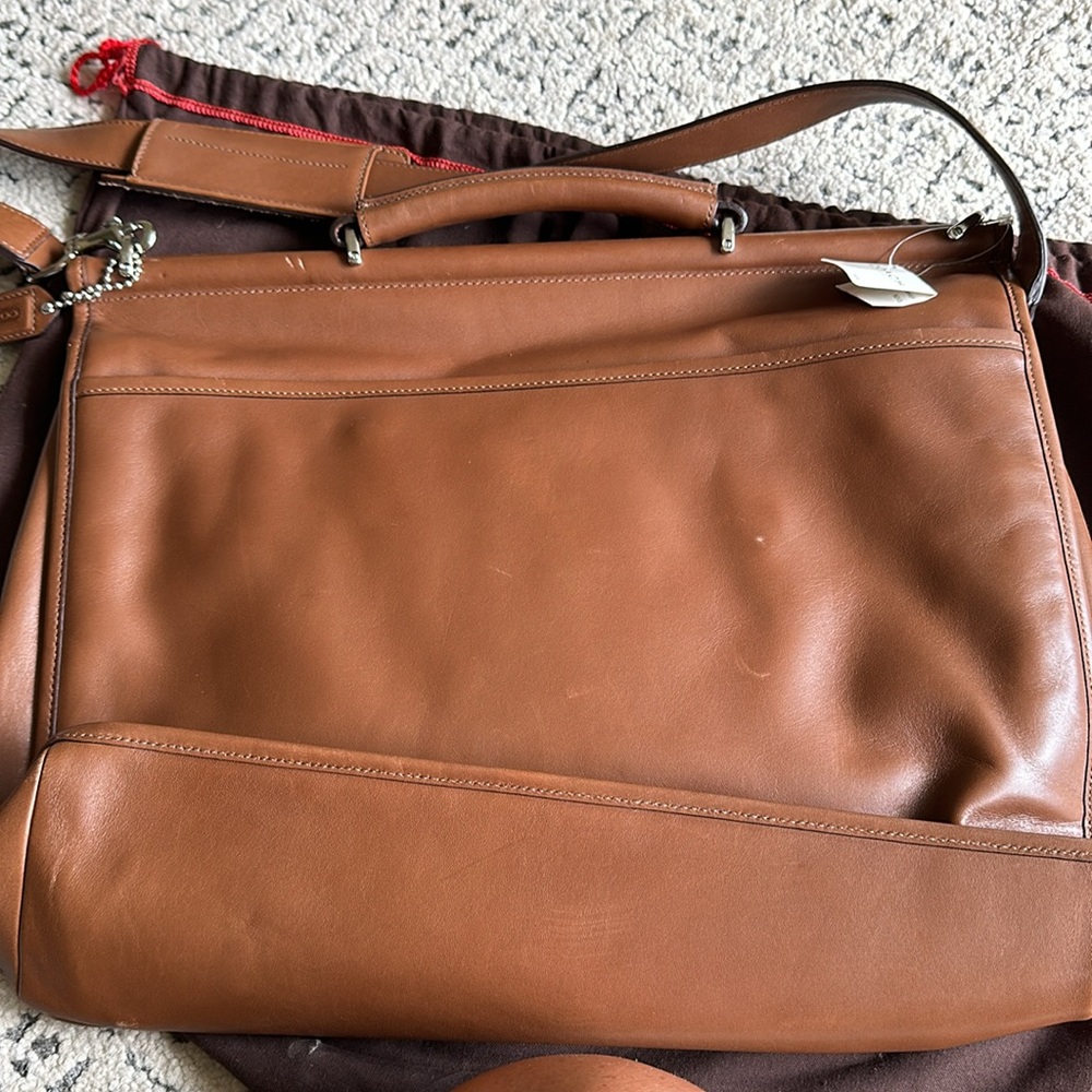 Coach Barclay Saddle Briefcase - Picture 5 of 5